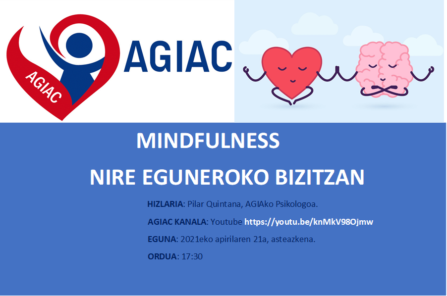 El mindfulness en mi vida cotidiana / mindfulness nire eguneroko bizitan